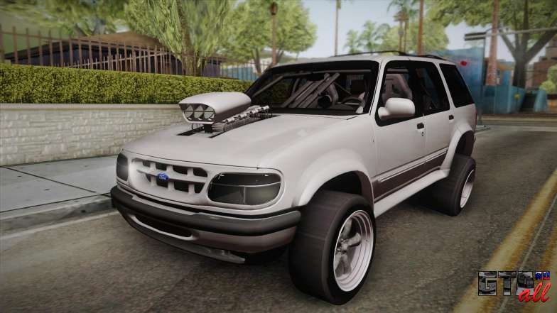 Ford Explorer 1996 Drag для GTA San Andreas вид спереди