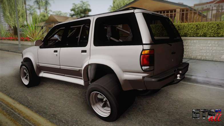 Ford Explorer 1996 Drag для GTA San Andreas вид сзади