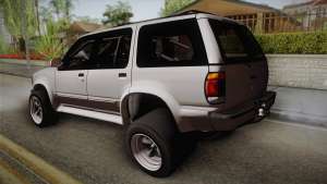 Ford Explorer 1996 Drag для GTA San Andreas вид сзади