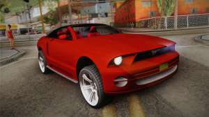 Ford Mustang 2005 для GTA San Andreas вид спереди