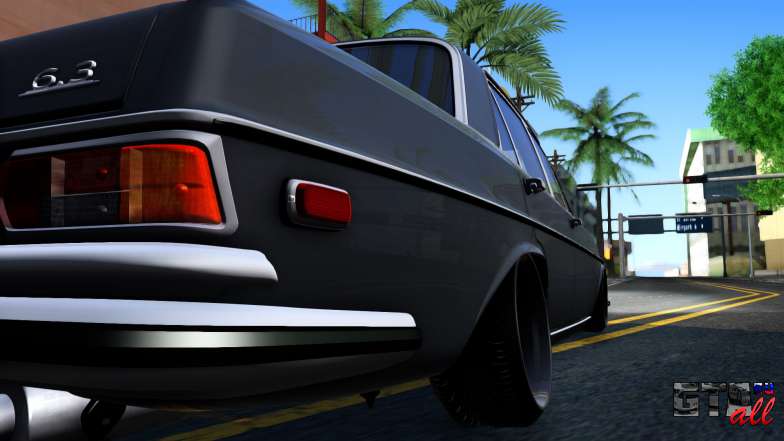 Mercedes-Benz 300SEL 6.3 для GTA San Andreas задние фары