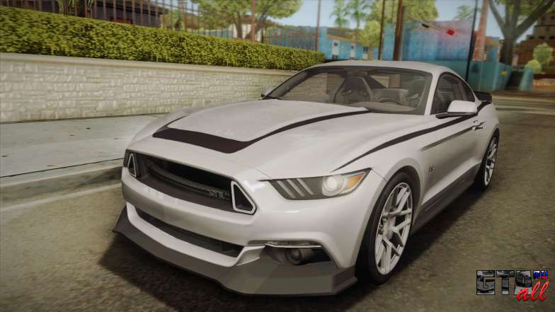 Ford Mustang RTR Spec 2 2015 для GTA San Andreas вид спереди