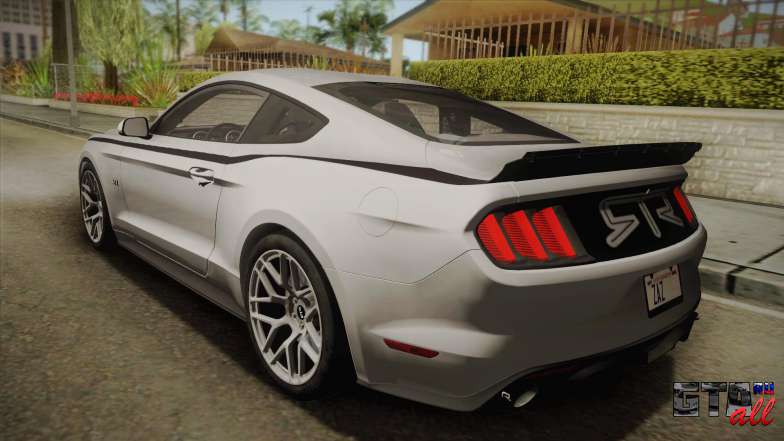 Ford Mustang RTR Spec 2 2015 для GTA San Andreas вид сзади