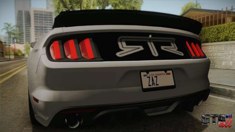 Ford Mustang RTR Spec 2 2015 для GTA San Andreas вид сзади