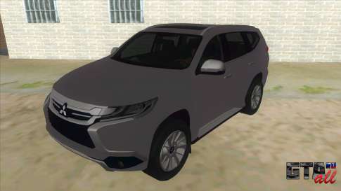 2016 Mitsubishi Montero Sport для GTA San Andreas вид спереди