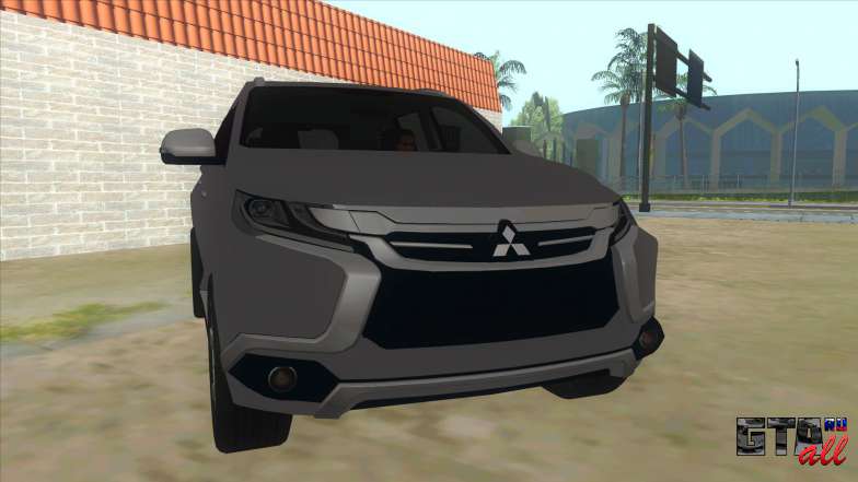 2016 Mitsubishi Montero Sport для GTA San Andreas фронтально