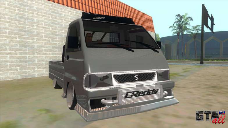 Suzuki Carry Futura Slalom 1.5 V2 для GTA San Andreas вид спереди