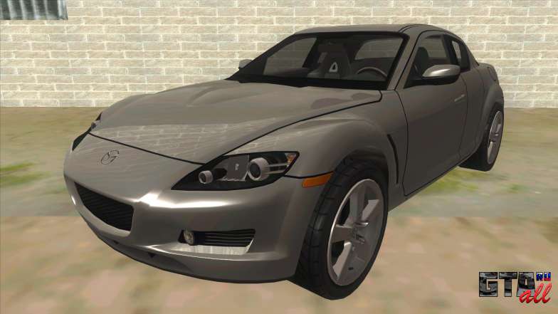 NFS PRO STREET: Mazda RX-8 Tunable для GTA San Andreas вид спереди