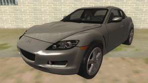 NFS PRO STREET: Mazda RX-8 Tunable для GTA San Andreas вид спереди