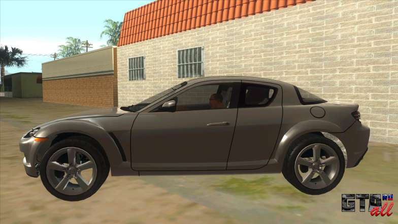 NFS PRO STREET: Mazda RX-8 Tunable для GTA San Andreas вид сбоку