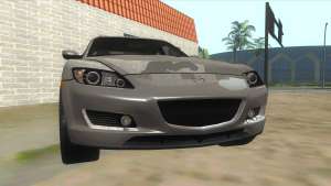 NFS PRO STREET: Mazda RX-8 Tunable для GTA San Andreas фронтально