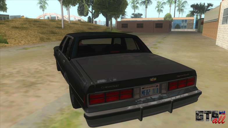 Chevrolet Caprice Brougham 1986 для GTA San Andreas сзади