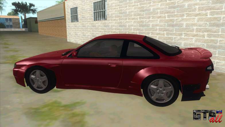 Nissan Silvia S14 Tuned для GTA San Andreas сбоку