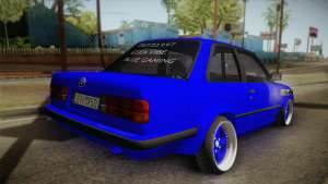 BMW M3 E30 Rocketbunny для GTA San Andreas задняя часть