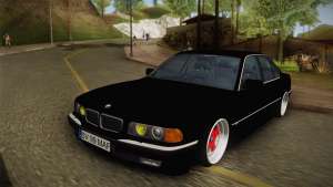 BMW 7 Series E38 Low для GTA San Andreas вид спереди