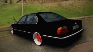 BMW 7 Series E38 Low для GTA San Andreas задняя часть