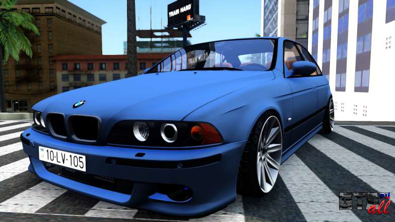 BMW M5 E39 для GTA San Andreas фронтальный вид