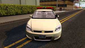 2007 Chevy Impala Bayside Police для GTA San Andreas фронтальный вид