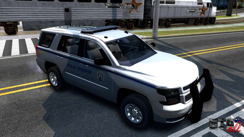 2015 Chevy Tahoe San Andreas State Trooper для GTA San Andreas общий вид