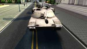 M1A1 Abrams COD4MW Remastered для GTA San Andreas фронтальный вид