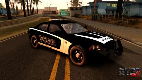 2014 Dodge Charger Cleveland TN Police для GTA San Andreas вид спереди