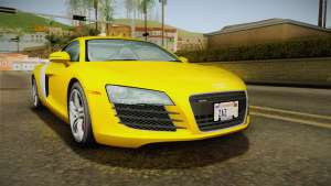 Audi R8 Coupe 4.2 FSI quattro US-Spec v1.0.0 для GTA San Andreas общий вид