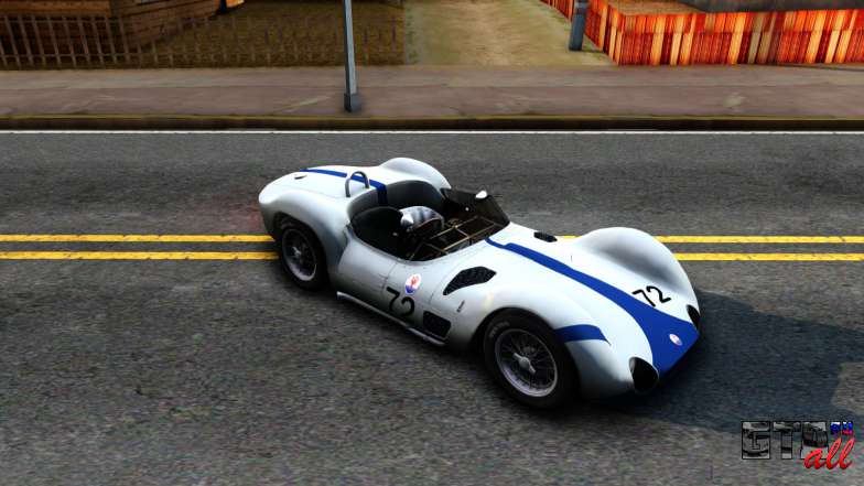 Maserati Tipo 61 для GTA San Andreas вид спереди