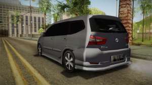 Nissan Grand Livina Highway Star для GTA San Andreas задняя часть