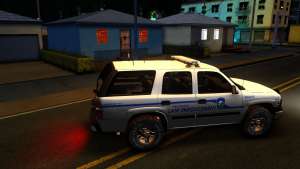 2004 Chevy Tahoe State Wildlife для GTA San Andreas вид сбоку