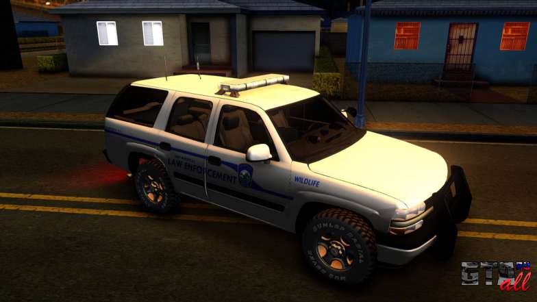 2004 Chevy Tahoe State Wildlife для GTA San Andreas общий вид