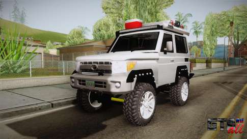 Toyota Land Cruiser Machito 2013 Sound Y для GTA San Andreas вид спереди