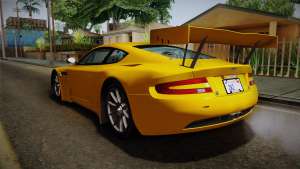 Aston Martin Racing DBRS9 GT3 2006 v1.0.6 Dirt для GTA San Andreas вид сзади