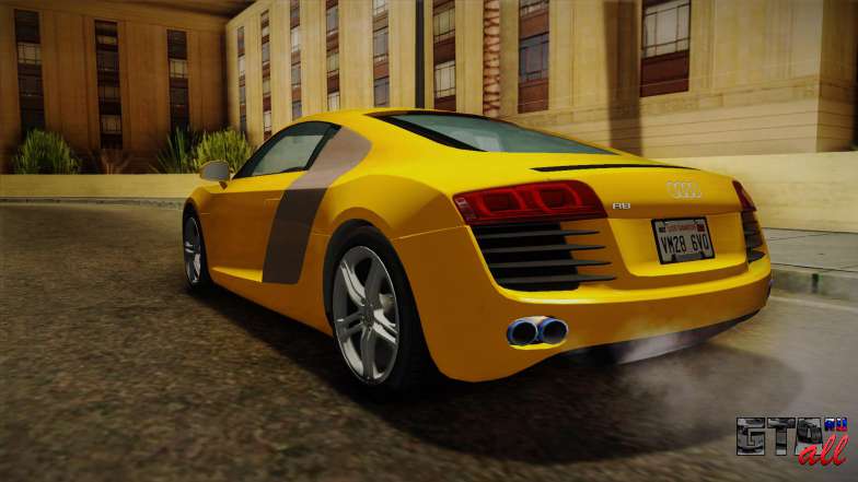 Audi R8 Coupe 4.2 FSI quattro EU-Spec 2008 Dirt задние фары