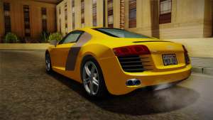 Audi R8 Coupe 4.2 FSI quattro EU-Spec 2008 Dirt задние фары