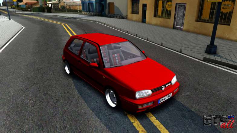 Volkswagen Golf Mk3 1997 для GTA San Andreas общий вид