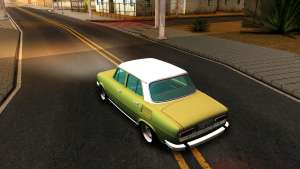 Skoda 100 для GTA San Andreas вид сверху