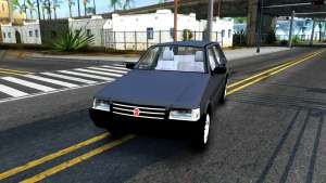 Fiat Uno Fire Mille V1.5 для GTA San Andreas фронтальный вид