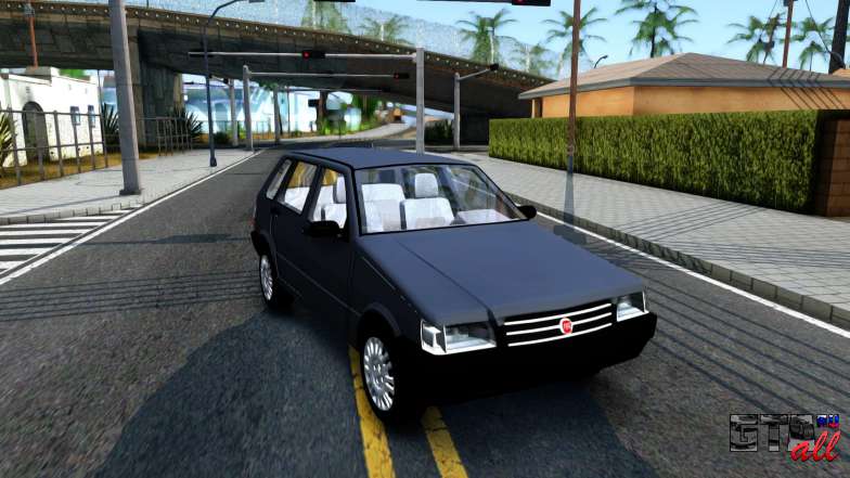 Fiat Uno Fire Mille V1.5 для GTA San Andreas вид спереди