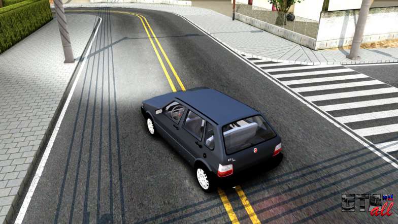 Fiat Uno Fire Mille V1.5 для GTA San Andreas крыша