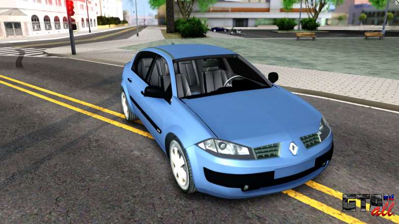 Renault Megane Sedan для GTA San Andreas вид спереди