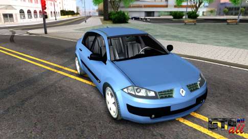 Renault Megane Sedan для GTA San Andreas вид спереди