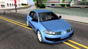 Renault Megane Sedan для GTA San Andreas вид спереди