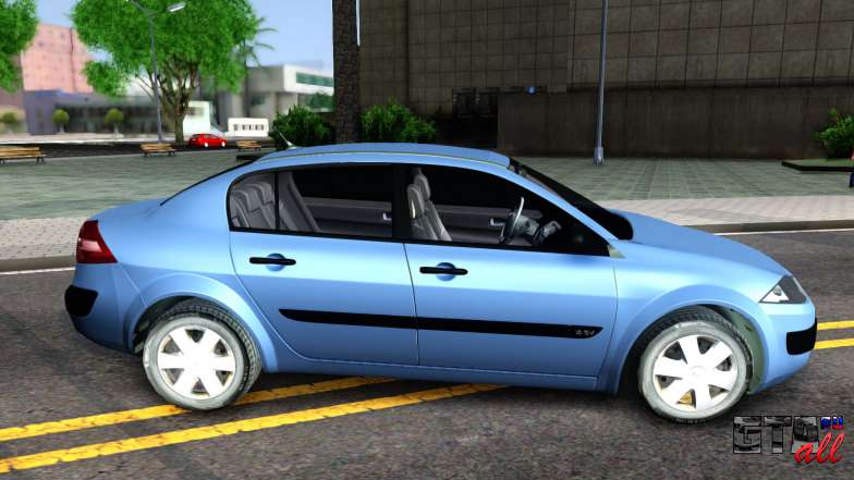 Renault Megane Sedan для GTA San Andreas вид сбоку