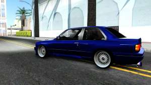 BMW E30 для GTA San Andreas вид сбоку