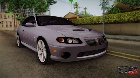 Pontiac GTO Hot Wheels NASCAR PJ для GTA San Andreas вид спереди