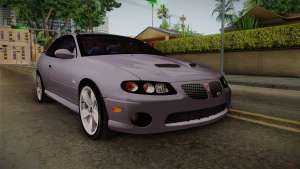 Pontiac GTO Hot Wheels NASCAR PJ для GTA San Andreas вид спереди