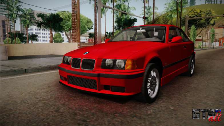 BMW 328i E36 Coupe для GTA San Andreas спереди