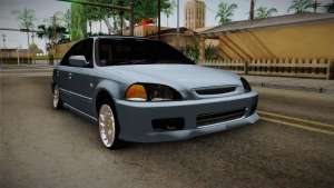 Honda Civic Turbo для GTA San Andreas вид спереди