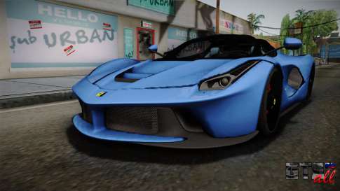 Ferrari LaFerrari Aperta 2017 для GTA San Andreas вид спереди