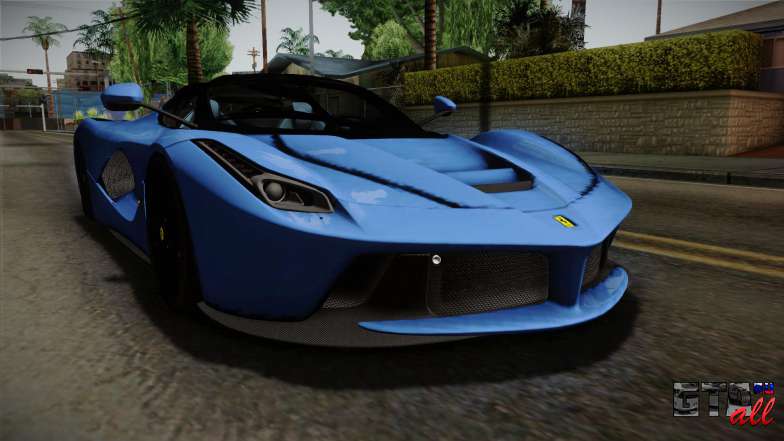 Ferrari LaFerrari Aperta 2017 для GTA San Andreas фронтальный вид